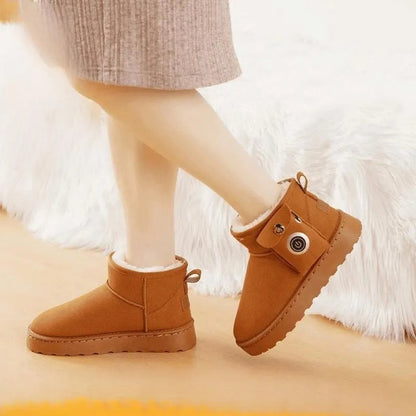 🔈🔈Extrapris just nu!🔥❄️Uppladdningsbara elektriskt uppvärmda snöstövlar-💧Läderklädd vattentätning+⚡3-stegs temperaturjustering