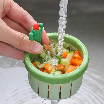 💐50 % RABATT! Cactus-sil till diskbänken – en rolig detalj i ditt kök 🧽✨【Blixterbjudande】