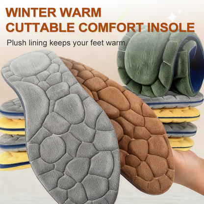 Vintervarm skärbar komfortinlägg