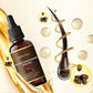 🌟Sluta använda alla schampon! Denna premium hårolja = hårinpackning + serum + hårväxtserum 💦72 timmars långvarig glans