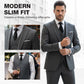 👔 60% RABATT NU! 🕴️ Herrkostym i slim fit, 3 delar – Skräddarsydd passform, premiumtyg och perfekt för formella tillfällen 🤵
