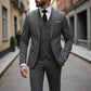 👔 60% RABATT NU! 🕴️ Herrkostym i slim fit, 3 delar – Skräddarsydd passform, premiumtyg och perfekt för formella tillfällen 🤵
