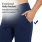 👖60% RABATT! 🔥Mjukisbyxor med dragsko och kort midja – Mjuk polyester, capri-längd och sidofickor (6 färger, S–3XL) 👖🌸