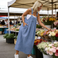 👗 60% RABATT NU! 🌸En löst sittande, molnliknande klänning ☁️ Lätt, andningsbar och inte täppt till 🌬️ Levereras med en stor dold ficka 📱