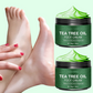 Fotmask med tea tree-olja 🦶 — Aloe vera för djup återfuktning, E-vitamin för att reparera sprucken hud: Njut av en fotbehandling av spakvalitet hemma 🧴
