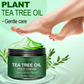 Fotmask med tea tree-olja 🦶 — Aloe vera för djup återfuktning, E-vitamin för att reparera sprucken hud: Njut av en fotbehandling av spakvalitet hemma 🧴
