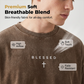 👕 50% RABATT NU! ⛪ Herr Cross & Letter Print Vintage T-Shirt – Mjuk Andningsbar Blandning, Avslappnad Drop Shoulder & Acid Wash Toner ✨