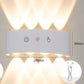 💡 50 % RABATT! 🔋 Uppladdningsbart LED-nattljus med rörelsesensor – justerbar ljusstyrka, magnetfäste och perfekt för hallar, trappor och sovrum 🌙