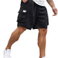 🩳 50% RABATT !!✨ Herr Casual Cargoshorts – Andningsbart Tyg, Justerbar Midja & Flera Fickor – Sommar Essential ☀️