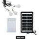 🔥SISTA DAGEN – 50 % RABATT⚡ Solcellsdrivet belysningssystem💡 3 ljusstyrkenivåer · 3 LED-lampor (2,8 meter kabel), 🌧️ Fungerar även på molniga dagar