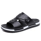 Herr Konstläder Slip-On Sandaler