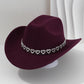 ✨ 50% RABATT NU! 🤠 Kvinnors Rhinestone Hjärta Cowboyhatt – Gnistrande French Jazz Fedora & Premium Strukturerad Silhuett – Elegant, Glamorös & Festivalredo 🎪