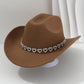 ✨ 50% RABATT NU! 🤠 Kvinnors Rhinestone Hjärta Cowboyhatt – Gnistrande French Jazz Fedora & Premium Strukturerad Silhuett – Elegant, Glamorös & Festivalredo 🎪