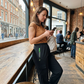 👖 BEGRÄNSAD TID: 50 % RABATT! 💥 Vintage-cargobyxor för dam med fickor – lös passform, andningsbara, justerbar midja ✨（副本）