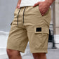 🩳 50% RABATT NU! 🧵 Herr Klassiska Cargo Stretch Shorts – Hållbara, bekväma & med flera fickor – Perfekta för utomhus, resor eller avslappnade sommardagar 🌿✨