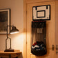 🎉Tvättkorg för basket att hänga över dörren | Kreativt poängspel, stort svart nät, bakplatta i akryl/trä, montering utan borrning 🚪🏀