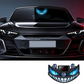 🔥 50 % RABATT! 😈 Solcellsdriven LED-varningslampa för bilar ”Teufelssauge” ✨ Vibrationssensor, USB- och solcellsladdning, universell för personbilar och lastbilar