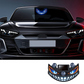 🔥 50 % RABATT! 😈 Solcellsdriven LED-varningslampa för bilar ”Teufelssauge” ✨ Vibrationssensor, USB- och solcellsladdning, universell för personbilar och lastbilar