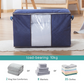 🧺 50% RABATT! 🔥🔥90L extra tålig förvaringsväska🏆Malsäker och lufttät med genomskinligt fönster🛏️ Tjock, lufttät och redo för flytt! 🇬🇧🧳