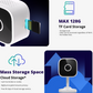 📷 Smart AI-övervakningskamera | 1080P nattvision i fullfärg · Rörelsedetektering · AI-baserad personavkänning · Tvåvägskommunikation | För inomhus- och utomhusbruk