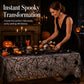 🎃50 % RABATT UNDER BEGRÄNSAD TID! ⏰Set med duk och servetter med läskiga Halloween-mönster