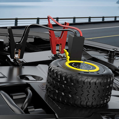 🔋 50 % RABATT NU! 💨 4-i-1: Starthjälp + däckpump – kraftfull, kompakt & pålitlig bärbar kompressor – perfekt för nödsituationer på vägen 🛠️