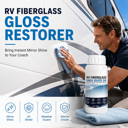 ✨50 % RABATT✨🚐 Glansåterställare för glasfiber i husbilar | Återställer hög glans på husbilens ytor ✨