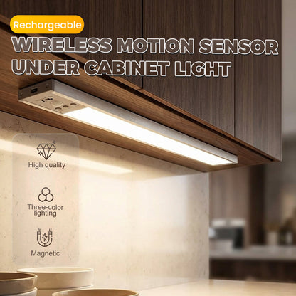 💡50 % RABATT✨Skåplampa med rörelsesensor, trådlös och uppladdningsbar, för köket🏠
