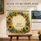 🎨 Konstkalender för 2027 – Blommönster inspirerade av Van Gogh för hemmet och kontoret