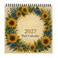🎨 Konstkalender för 2027 – Blommönster inspirerade av Van Gogh för hemmet och kontoret