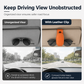 ⏳ 50 % rabatt under begränsad tid ⏰ Solglasögonhållare för bilen med dubbla klämmor och biljett-/kortklämma 🚗🕶️