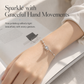 ⏰🌙 Halsband i 925 sterlingsilver med planet & stjärna – Elegant smycke, perfekt present till kvinnor ✨